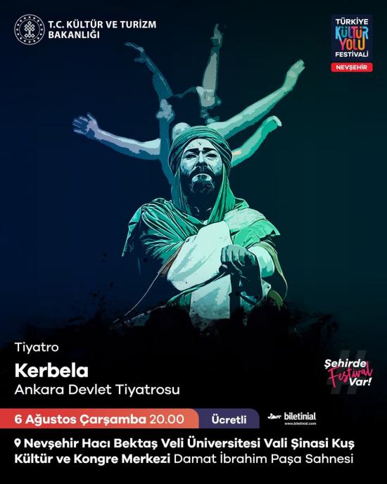  Ankara Devlet Tiyatrosu Tarafından “Kerbela” Adlı Tiyatro Oyunu 
