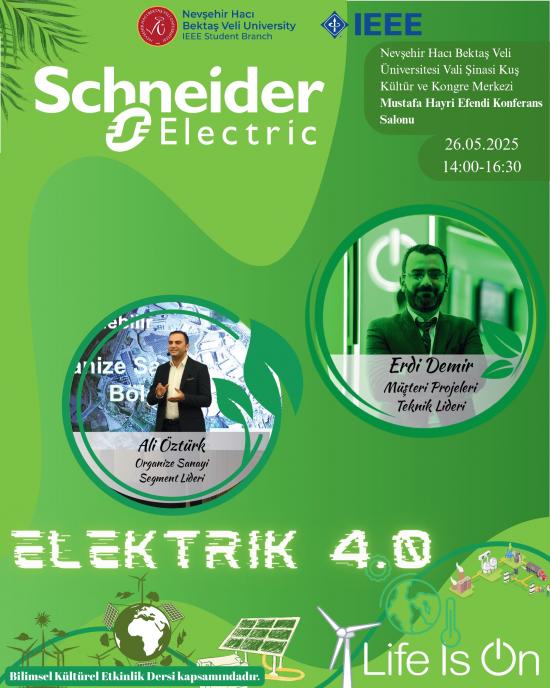 “Elektrik 4.0: Enerjinin Geleceği” Temalı Konferans