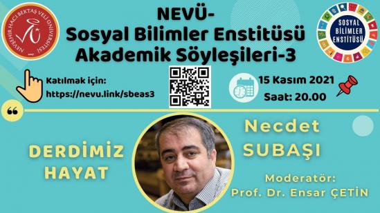 NEVÜ-SBE Akademik Söyleşileri - 3 