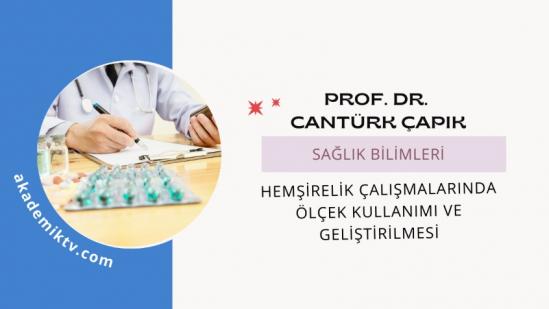 Akademik TV Veritabanına Hemşirelik Çalışmalarında Ölçek Kullanımı ve Geliştirilmesi Eğitimi Eklenmiştir.