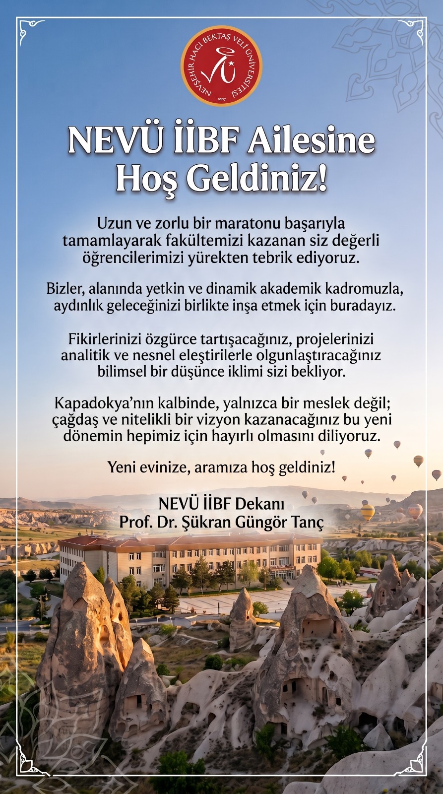 Hoşgeldiniz Metni
