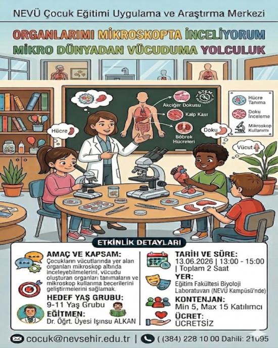 NEVSEM  Haziran Ayı Çocuk Eğitimleri