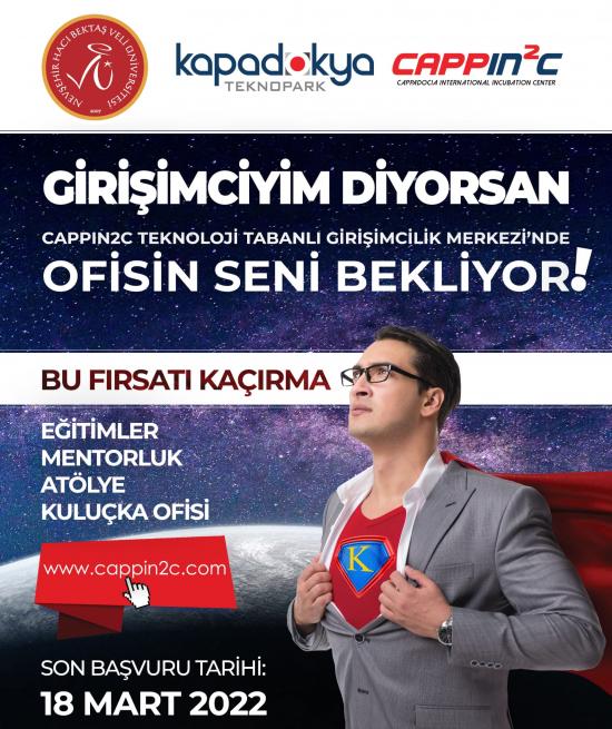Cappin2c Teknoloji Tabanlı Girişimcilik Programı Girişimci Adaylarını Bekliyor