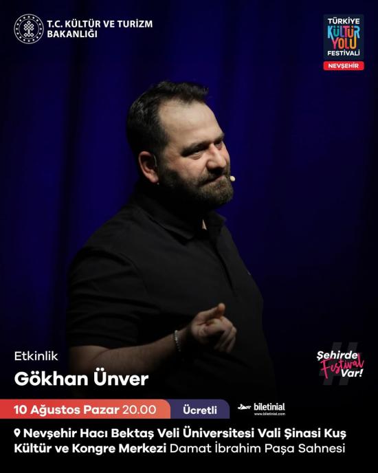 "Gökhan Ünver Stand-Up" Etkinliği 