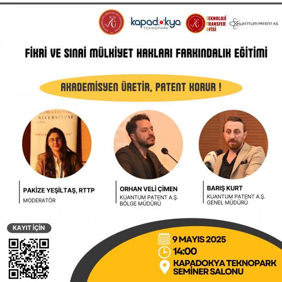 “Fikri ve Sınai Mülkiyet Hakları Farkındalık Eğitimi” Başlıklı Etkinlik
