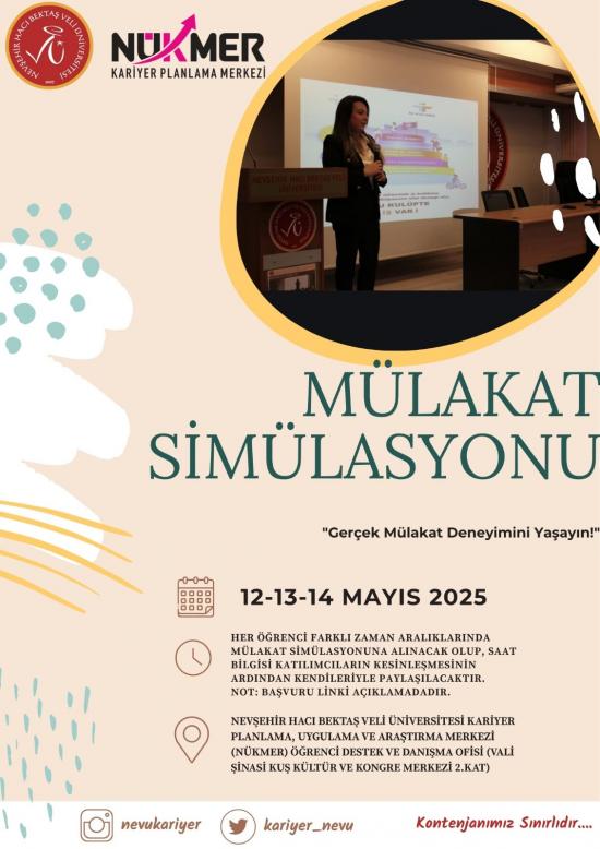 Mülakat Simülasyonu Etkinliği
