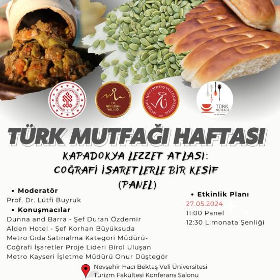 Türk Mutfağı Haftası Etkinlikleri