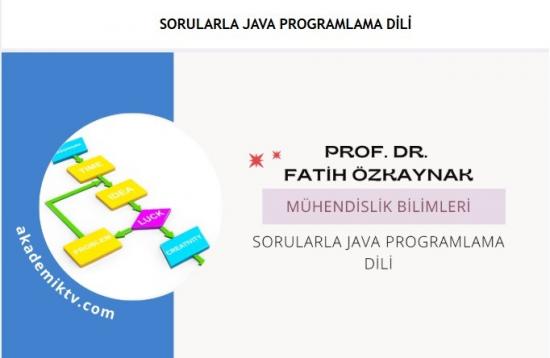 Akademik TV Veritabanına "Sorularla Java Programla Dili" eğitimi eklenmiştir.