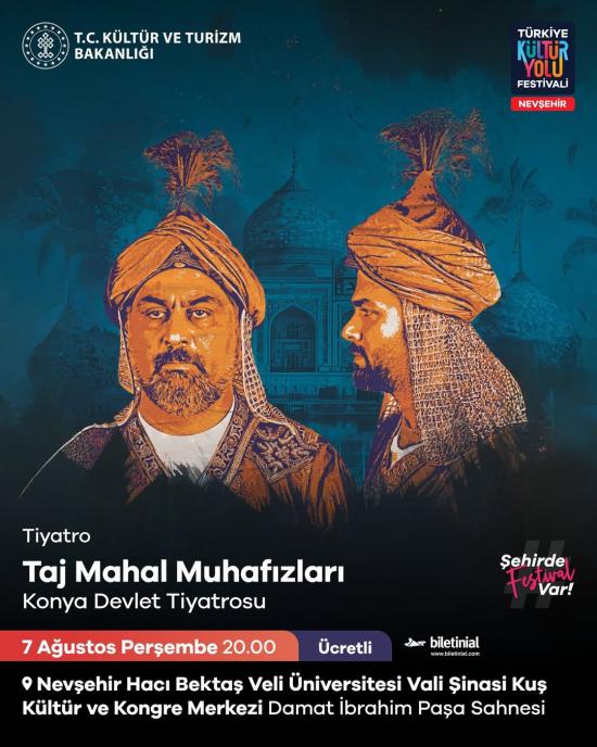 Konya Devlet Tiyatrosu Tarafından “Taj Mahal Muhafızları” Adlı Tiyatro Oyunu 