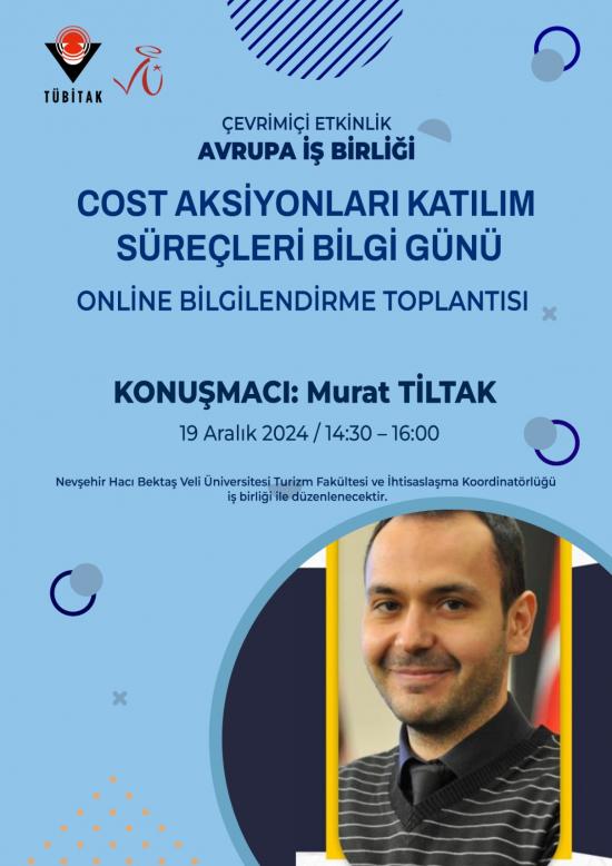 COST Aksiyonları Katılım Süreçleri Bilgi Günü