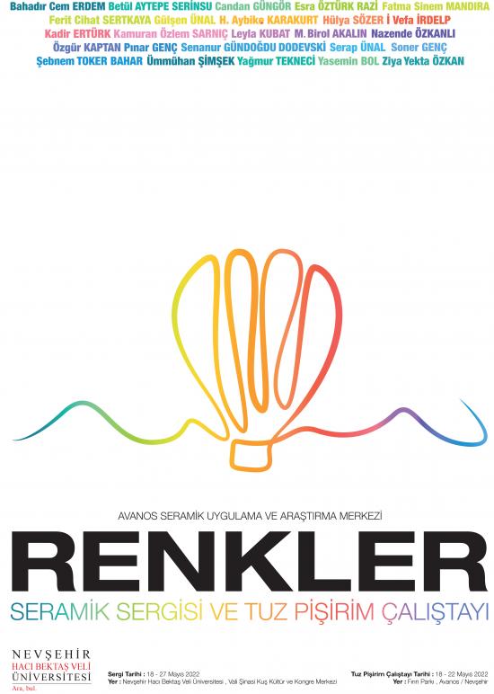 Avanos Seramik Uygulama ve Araştırma Merkezi (ASEM) Ev Sahipliğinde “Renkler Seramik Sergisi ve Tuz Pişirim Çalıştayı” 