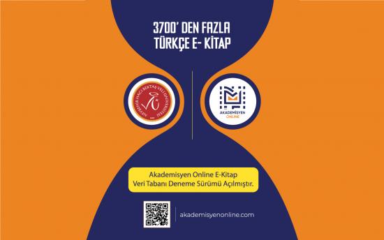 Akademisyen Online Veritabanı Üniversitemiz Deneme Erişimine Açılmıştır