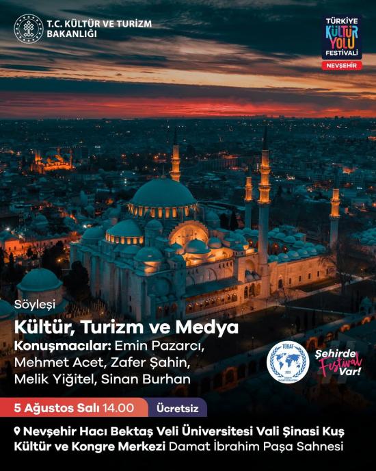 NEVÜ’de “Kültür,Turizm ve Medya” Konulu Söyleşi Programı Düzenlenecek