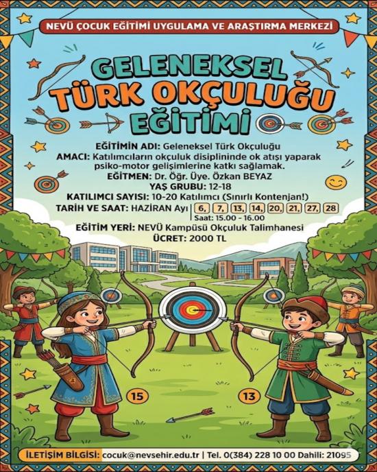 NEVSEM  Haziran Ayı Çocuk Eğitimleri