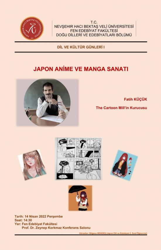 "Japon Anime ve Manga Sanatı" Konulu Konferans