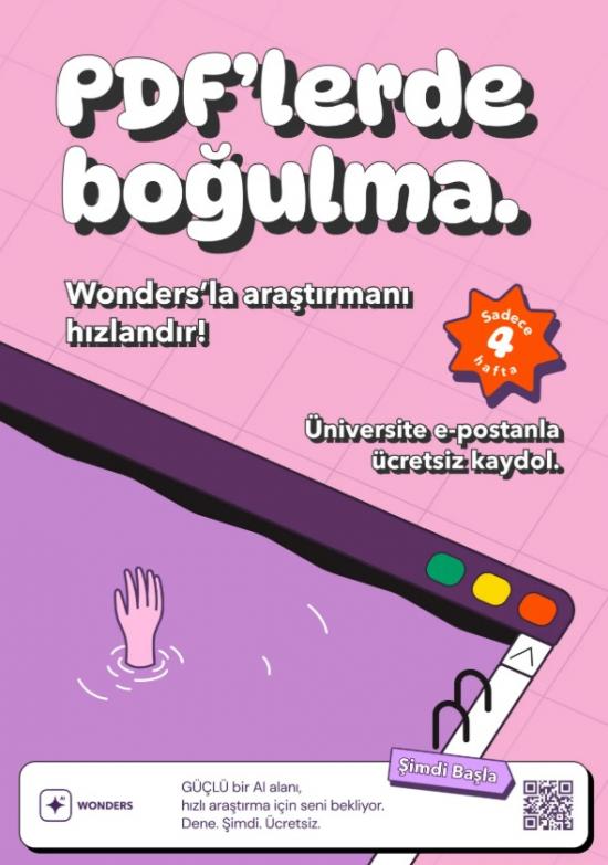 Wonders AI Veritabanı Üniversitemiz Deneme Erişimine Açılmıştır.