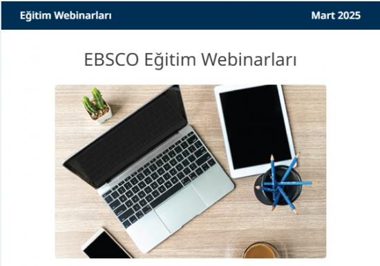 EBSCO Tarafından Eğitim Webinarları 