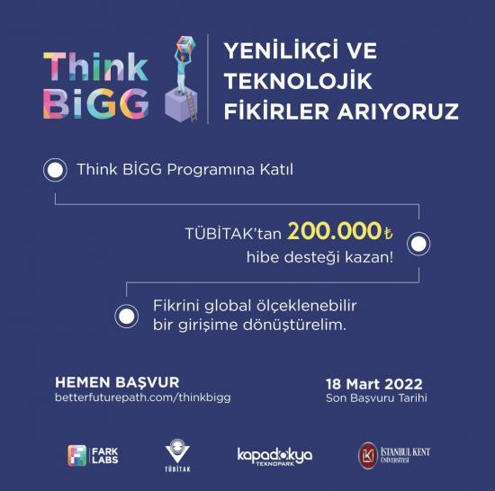 Think Bigg Programı İle Fikrinizin Potansiyelini Ortaya Çıkarın!