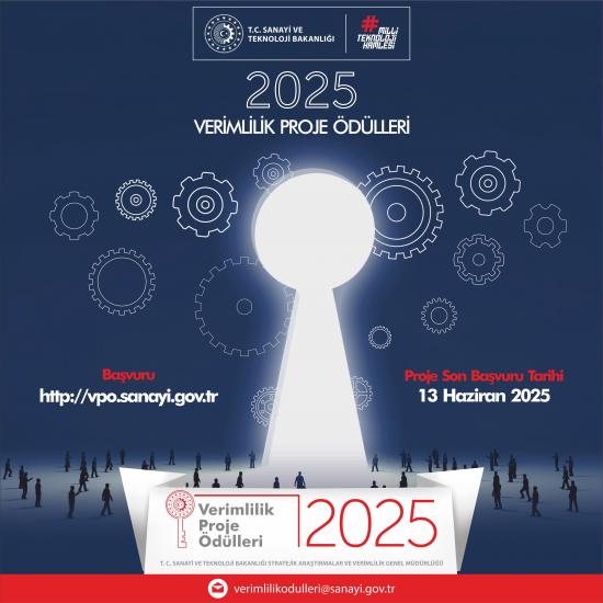 “2025 Verimlilik Proje Ödülleri Tanıtım ve Bilgilendirme Webinarı-III”