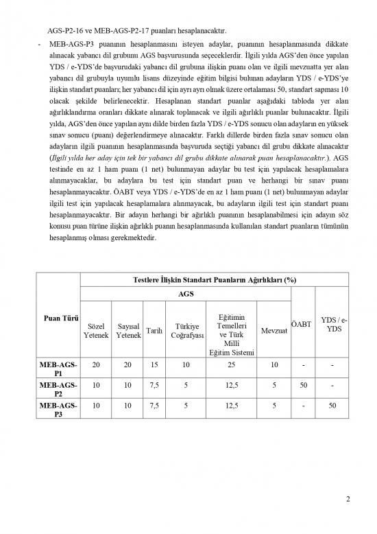 NEVSEM Öğretmen Adayları/MEB-AGS Hazırlık Kursu 