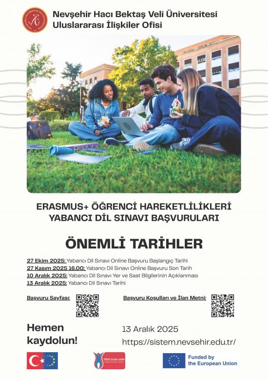 Erasmus+ KA131 Öğrenci Öğrenim ve Staj Hareketlilikleri Bilgilendirme Toplantısı