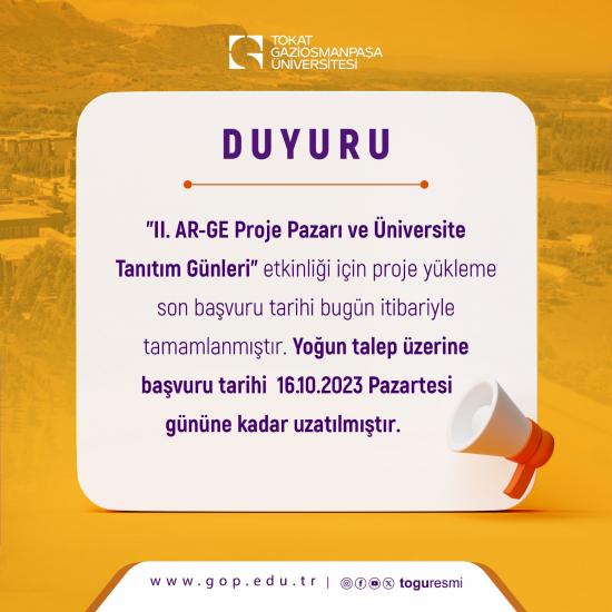 AÜB 2. AR-GE Proje Pazarı ve Üniversite Tanıtım Günleri Etkinliği