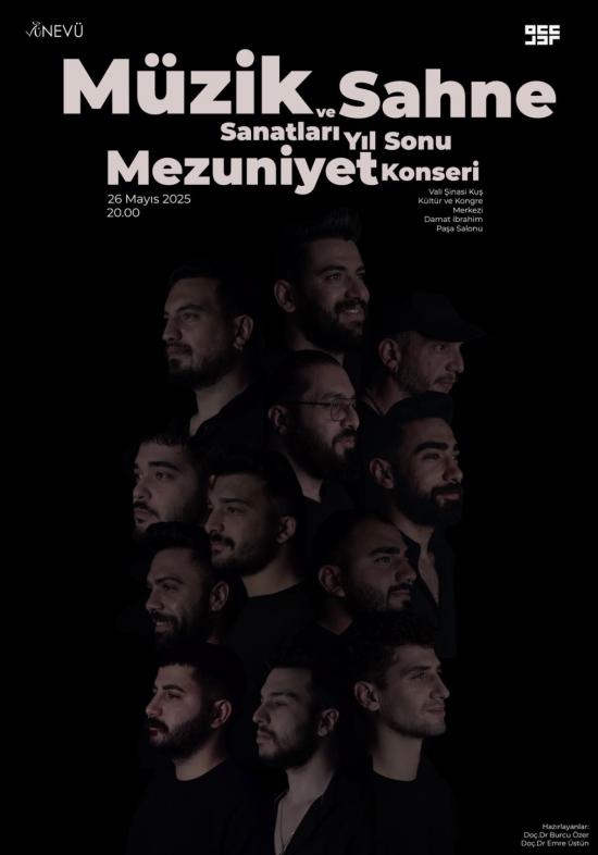 Müzik ve Sahne Sanatları Yıl Sonu Mezuniyet Konseri