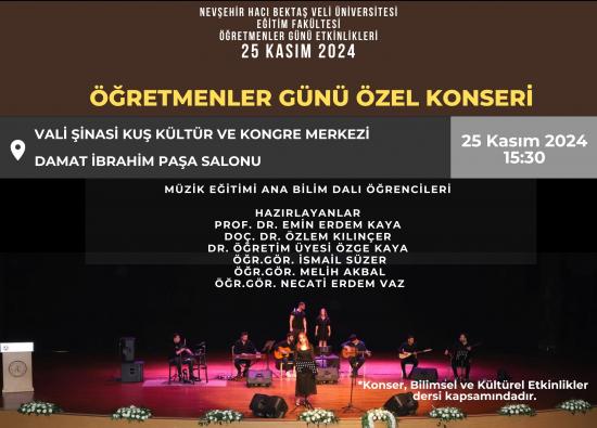 Öğretmenler Günü Özel Konseri