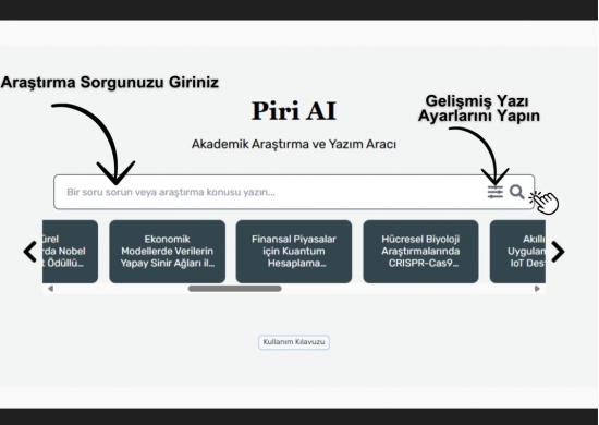 PİRİ AI Yapay Zekâ Destekli İçerik Üretim Aracı Üniversitemiz Deneme Erişimine Açılmıştır