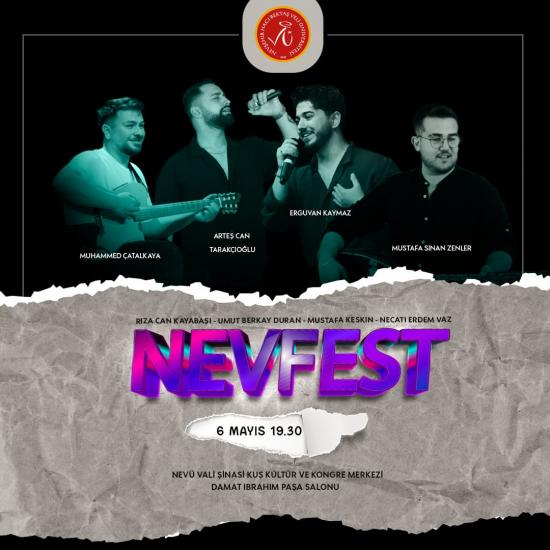 "NEVFEST 2025" Etkinlikleri Kapsamında Konser