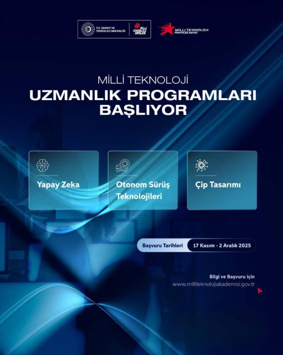Milli Teknoloji Akademisi Yapay Zeka Uzmanlık Programı