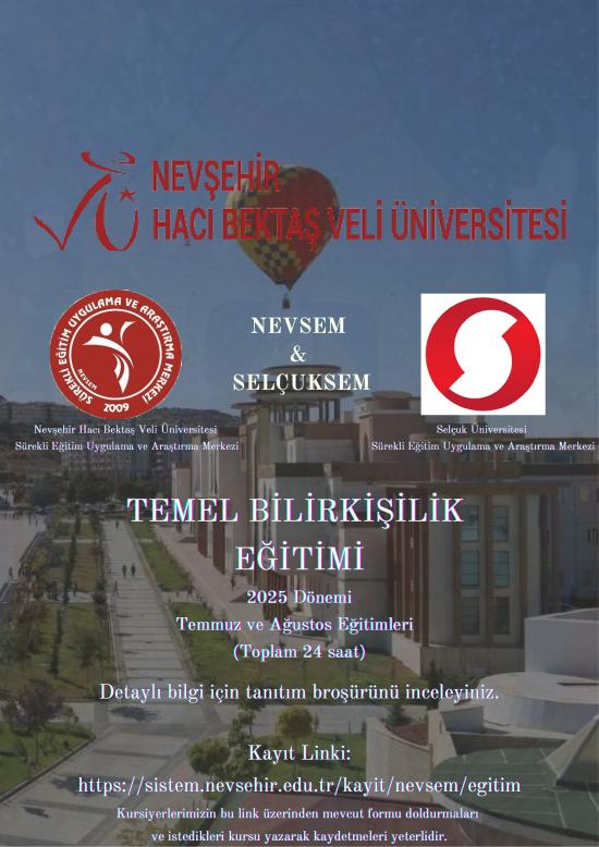 NEVSEM “Temel Bilirkişilik Eğitimi” (Yüzyüze)