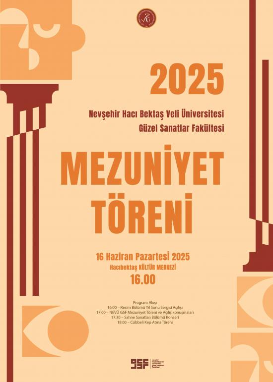 GSF’den 2024-2025 Akademik Yılı Mezuniyet Töreni , Yıl Sonu Sergisi ve Konseri 