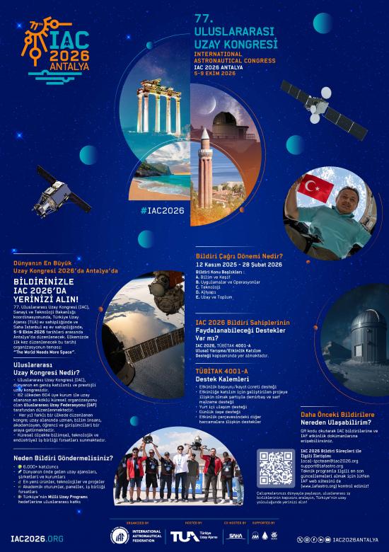Uluslararası Uzay Kongresi (IAC 2026) Etkinliği