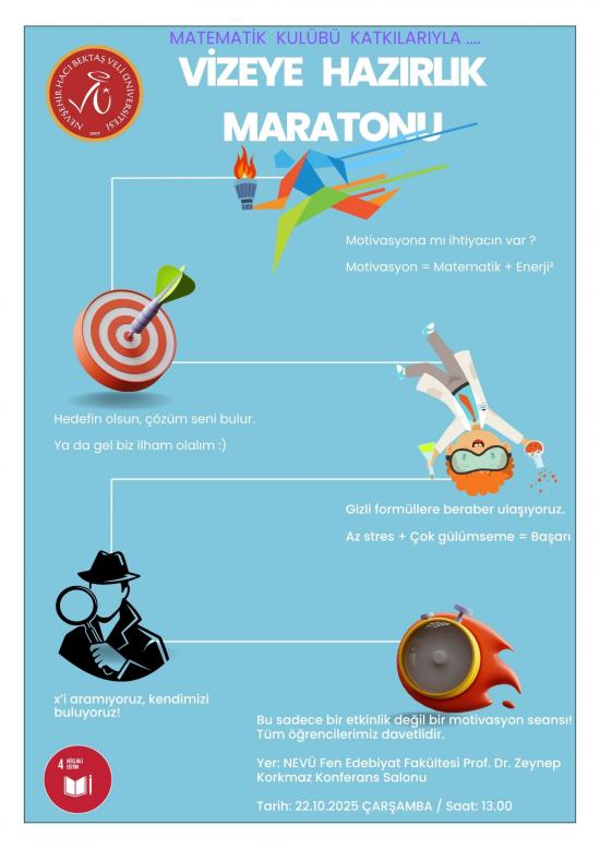 "Vizeye Hazırlık Maratonu" Etkinliği