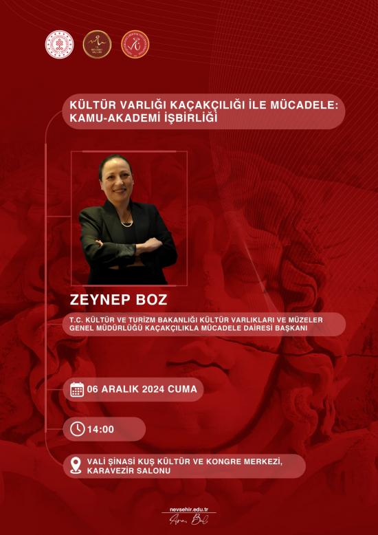 “Kültür Varlığı Kaçakçılığı ile Mücadele: Kamu-Akademi İşbirliği” Adlı Etkinlik