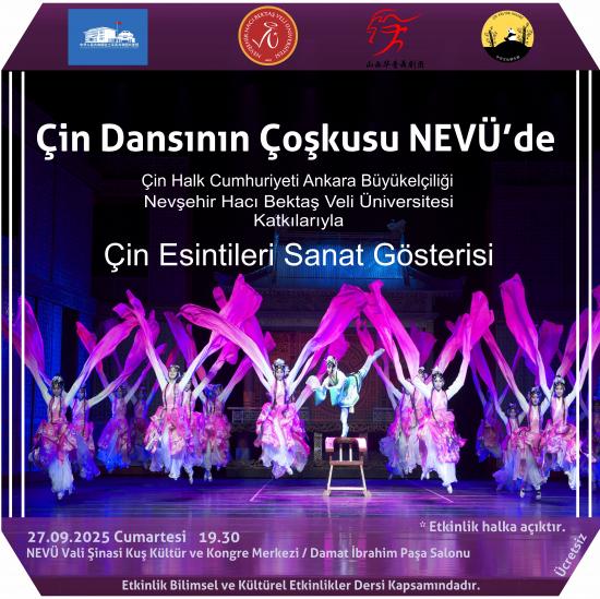 Çin Dansının Coşkusu: Çin Esintileri Sanat Gösterisi