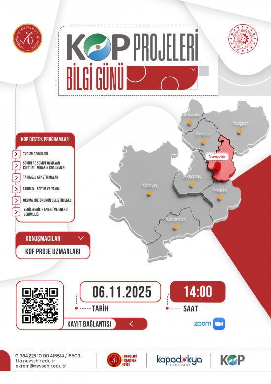 KOP Projeleri Bilgi Gününe Davetlisiniz